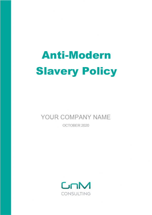 Anti-Modern Slavery Policy