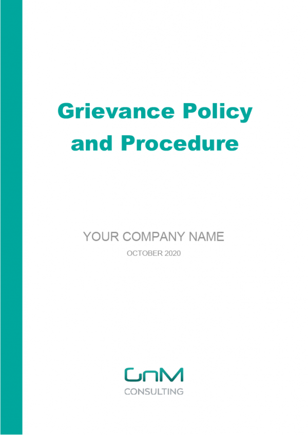 Grievance Policy and Procedure