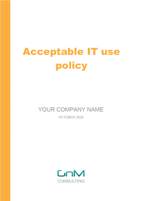 Acceptable IT Use Policy