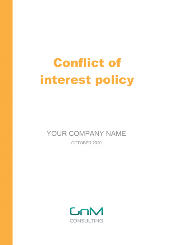 Conflict of Interest Policy