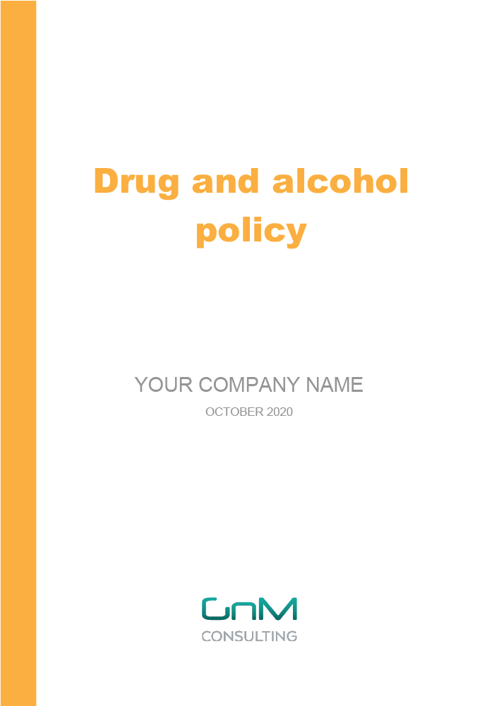 Drug and Alcohol Policy