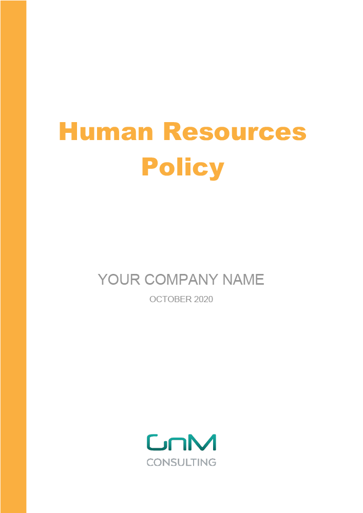 Human Resources Policy