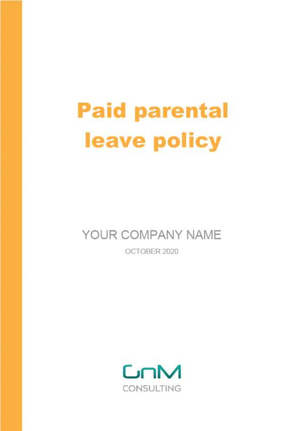 Paid Parental Leave Policy