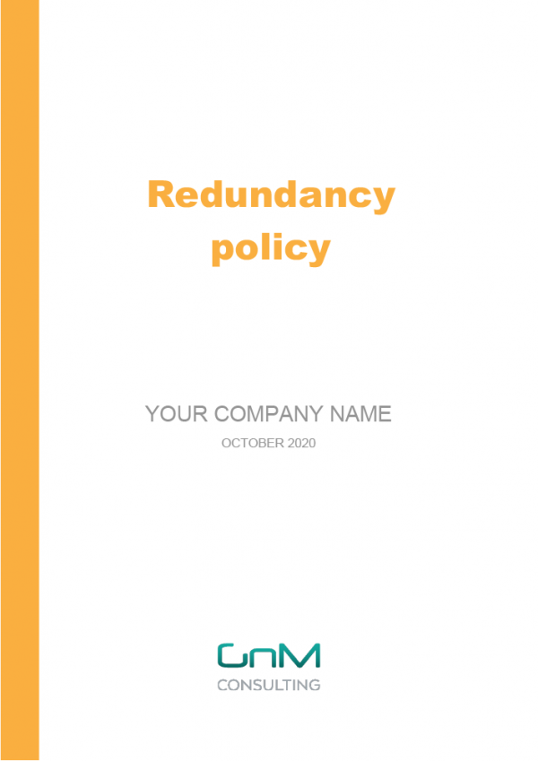 Redundancy Policy