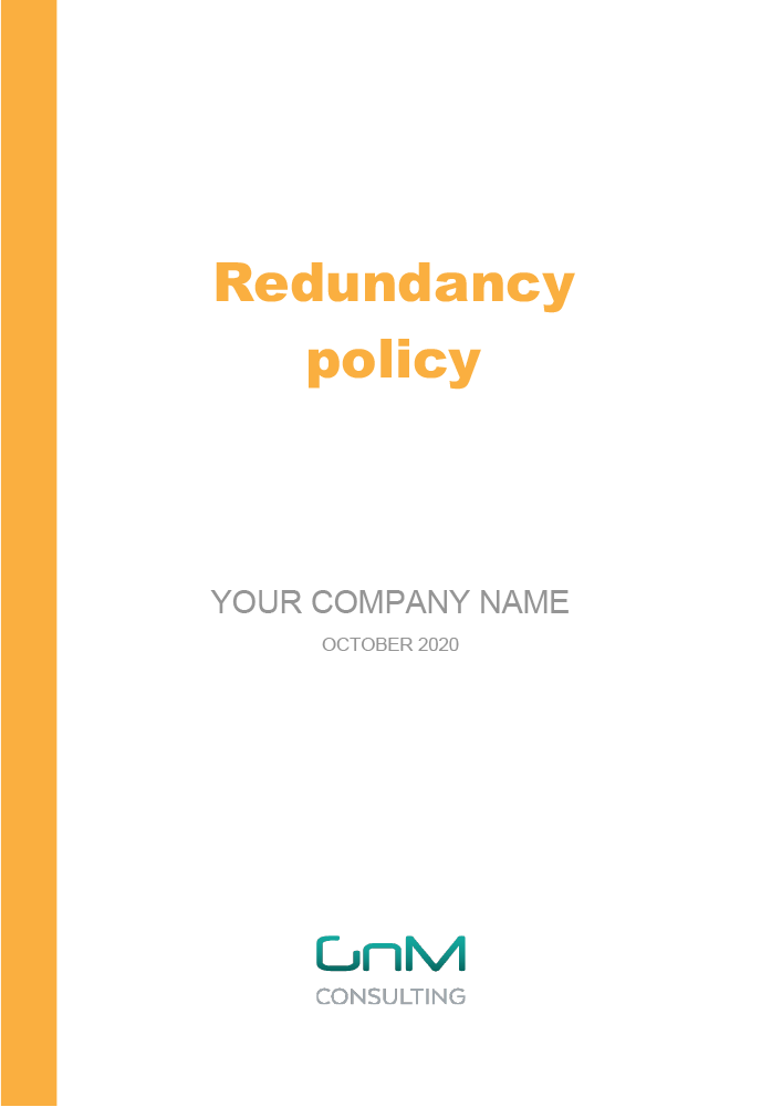 Redundancy Policy