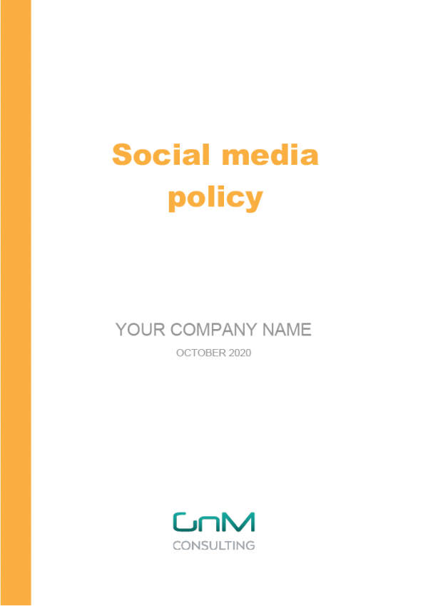 Social Media Policy