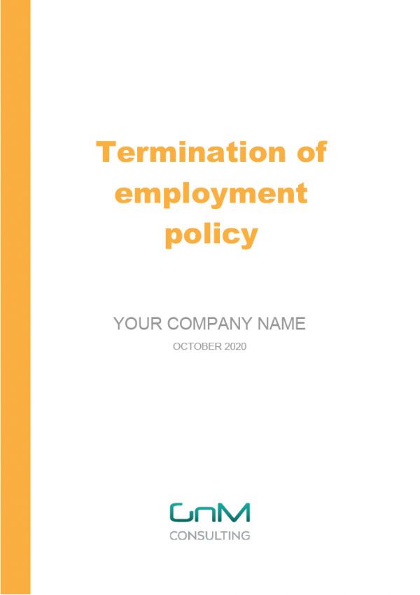 Termination of Employment Policy