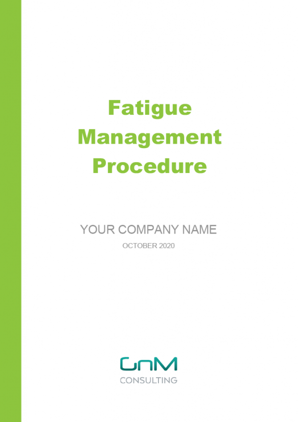 Fatigue Management Procedure