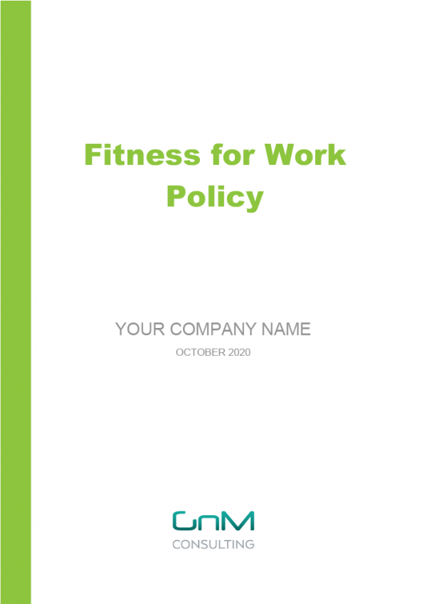 Fitness for Work Policy