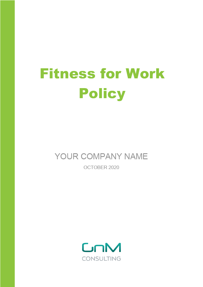 Fitness for Work Policy