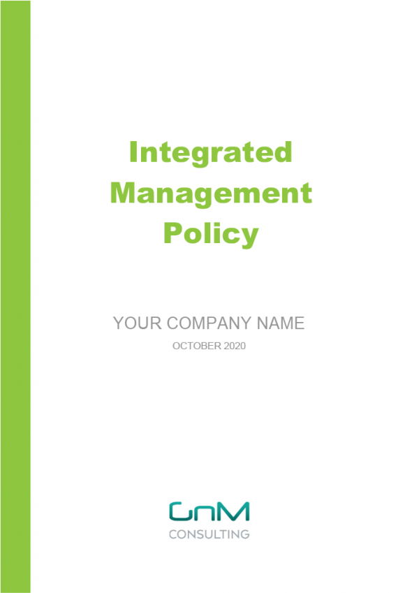 Integrated Management Policy