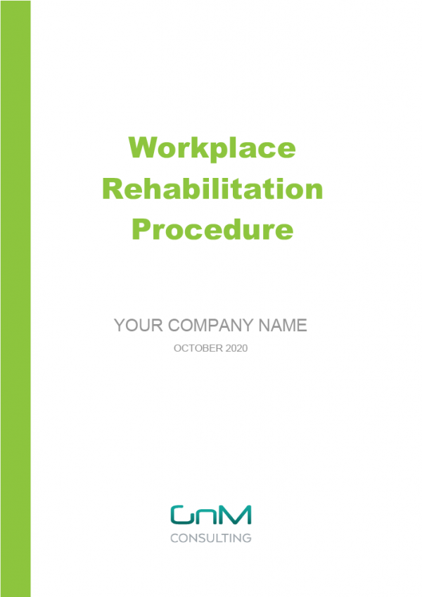 Workplace Rehabilitation Procedure